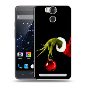 Пластиковый чехол на Ulefone Power с принтом Новый год Гринч Пластиковый чехол на Ulefone Power с принтом Новый год Гринч