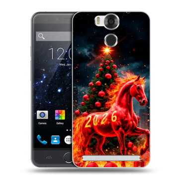 Пластиковый чехол на Ulefone Power с принтом Новый год Пластиковый чехол на Ulefone Power с принтом Новый год