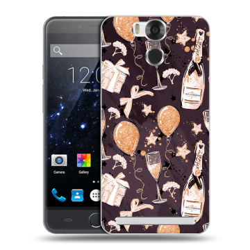 Пластиковый чехол на Ulefone Power с принтом Новый год Пластиковый чехол на Ulefone Power с принтом Новый год