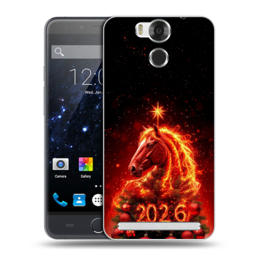 Пластиковый чехол на Ulefone Power с принтом Новый год Пластиковый чехол на Ulefone Power с принтом Новый год