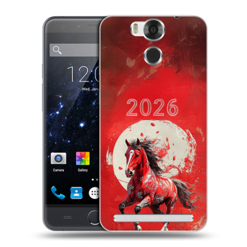 Пластиковый чехол на Ulefone Power с принтом Новый год Пластиковый чехол на Ulefone Power с принтом Новый год