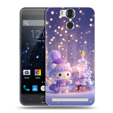 Пластиковый чехол на Ulefone Power с принтом Новый год Пластиковый чехол на Ulefone Power с принтом Новый год