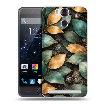 Пластиковый чехол на Ulefone Power с принтом женский