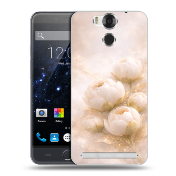 Пластиковый чехол на Ulefone Power с принтом женский