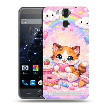Пластиковый чехол на Ulefone Power с принтом для девочек