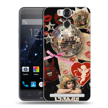 Пластиковый чехол на Ulefone Power с принтом для девочек Пластиковый чехол на Ulefone Power с принтом для девочек