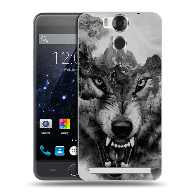 Пластиковый чехол на Ulefone Power с принтом Волк Пластиковый чехол на Ulefone Power с принтом Волк