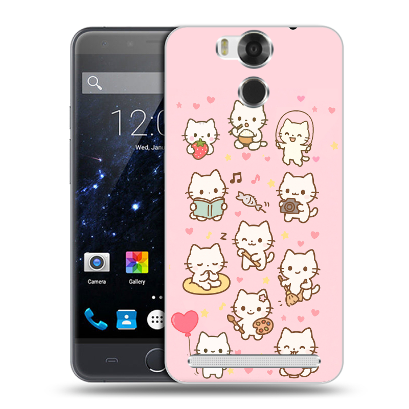 Пластиковый чехол на Ulefone Power с принтом Hello Kitty Хелоу Кити Пластиковый чехол на Ulefone Power с принтом Hello Kitty Хелоу Кити