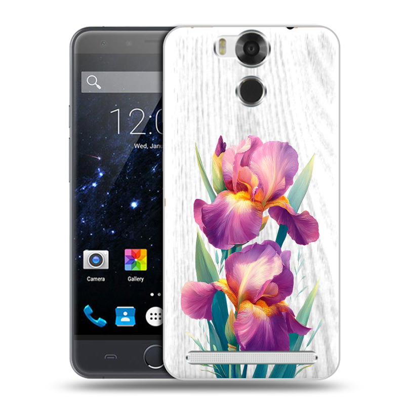 Пластиковый чехол на Ulefone Power с принтом Цветы орхидеи Пластиковый чехол на Ulefone Power с принтом Цветы орхидеи