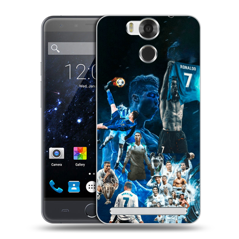 Пластиковый чехол на Ulefone Power с принтом Реал Роналдо Пластиковый чехол на Ulefone Power с принтом Реал Роналдо