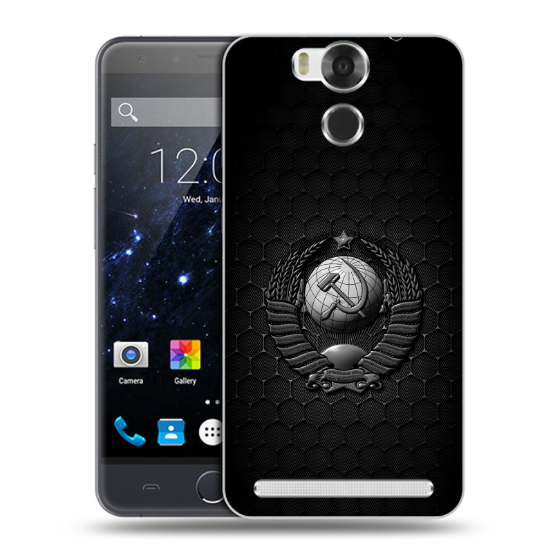 Пластиковый чехол на Ulefone Power с принтом Герб Флаг СССР Пластиковый чехол на Ulefone Power с принтом Герб Флаг СССР