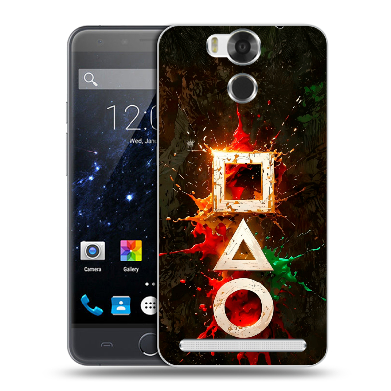 Пластиковый чехол на Ulefone Power с принтом Squid Game Игра кальмара Пластиковый чехол на Ulefone Power с принтом Squid Game Игра кальмара