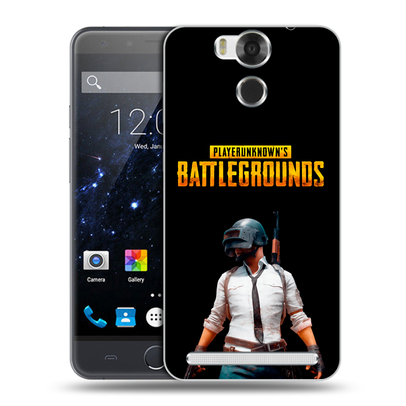 Пластиковый чехол на Ulefone Power с принтом PUGB ПАГБ Пластиковый чехол на Ulefone Power с принтом PUGB ПАГБ