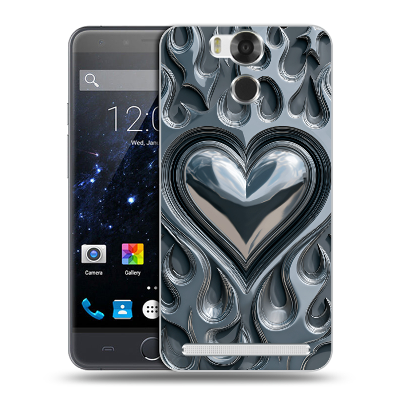 Пластиковый чехол на Ulefone Power с принтом Y2K Пластиковый чехол на Ulefone Power с принтом Y2K