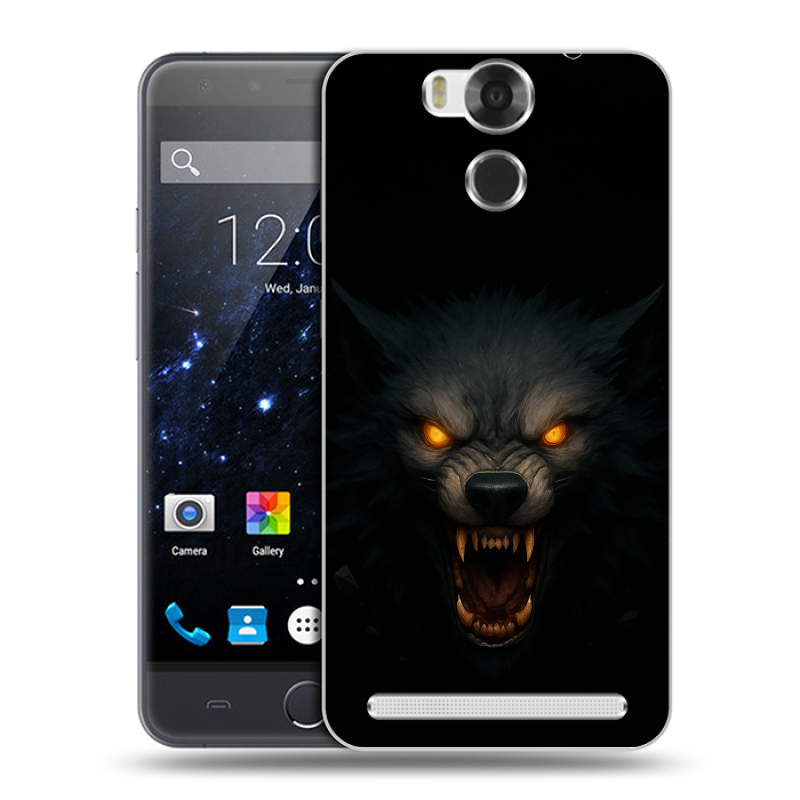Пластиковый чехол на Ulefone Power с принтом Волк Пластиковый чехол на Ulefone Power с принтом Волк