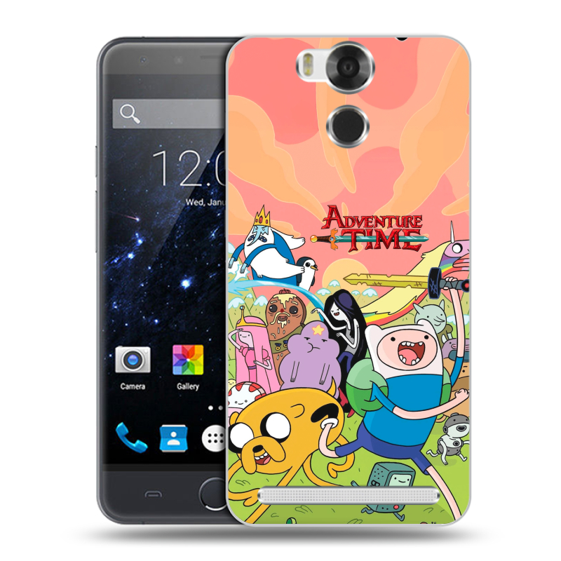 Пластиковый чехол на Ulefone Power с принтом Adventure time Время приключений Пластиковый чехол на Ulefone Power с принтом Adventure time Время приключений