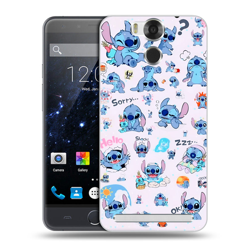 Пластиковый чехол на Ulefone Power с принтом Лило и Стич Пластиковый чехол на Ulefone Power с принтом Лило и Стич