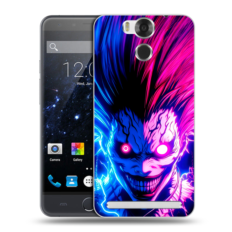 Пластиковый чехол на Ulefone Power с принтом Death note Тетрадь смерти Пластиковый чехол на Ulefone Power с принтом Death note Тетрадь смерти