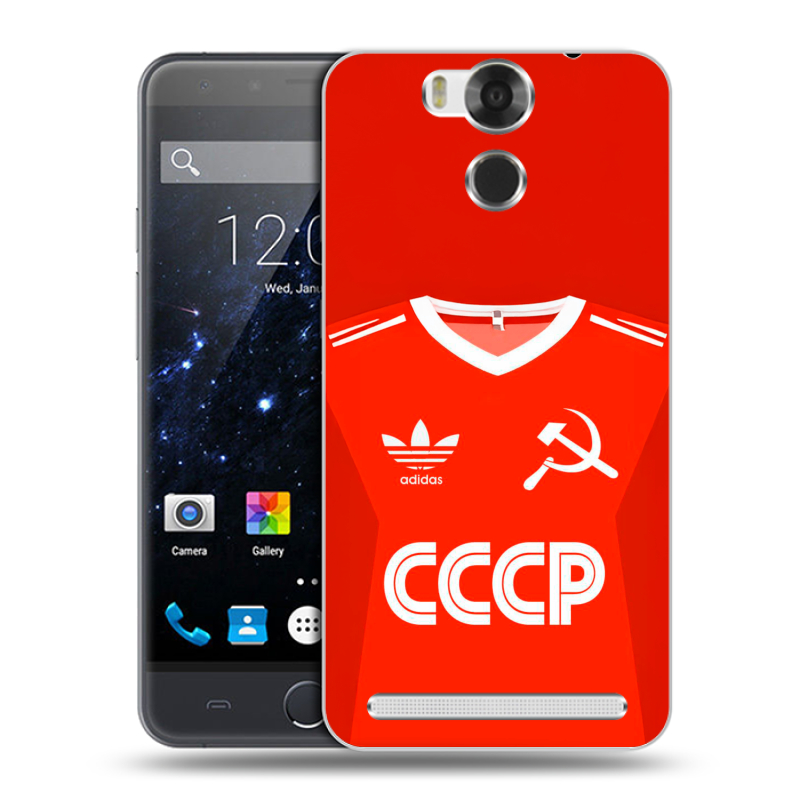 Пластиковый чехол на Ulefone Power с принтом Флаг Герб СССР Пластиковый чехол на Ulefone Power с принтом Флаг Герб СССР
