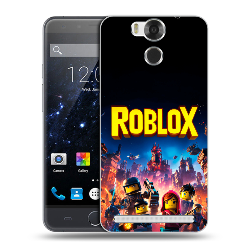 Пластиковый чехол на Ulefone Power с принтом Roblox Роблокс Пластиковый чехол на Ulefone Power с принтом Roblox Роблокс