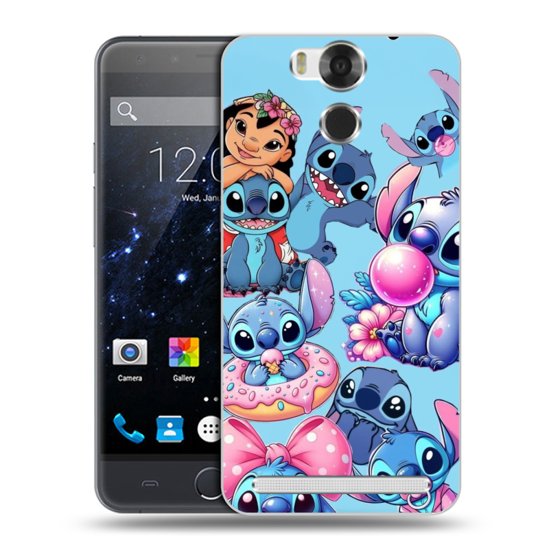 Пластиковый чехол на Ulefone Power с принтом Лило и Стич Пластиковый чехол на Ulefone Power с принтом Лило и Стич