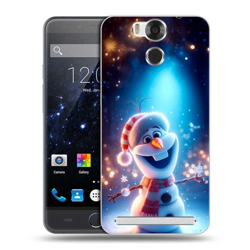Пластиковый чехол на Ulefone Power с принтом Новый год Пластиковый чехол на Ulefone Power с принтом Новый год