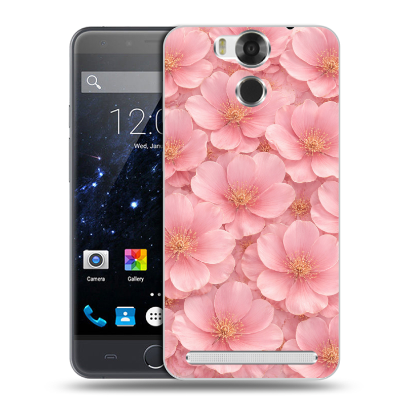 Пластиковый чехол на Ulefone Power с принтом женский Пластиковый чехол на Ulefone Power с принтом женский