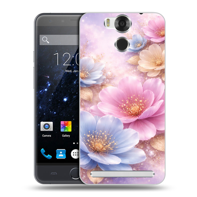 Пластиковый чехол на Ulefone Power с принтом женский Пластиковый чехол на Ulefone Power с принтом женский