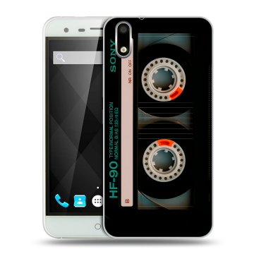 Пластиковый чехол на Ulefone Paris с принтом Кассета Пластиковый чехол на Ulefone Paris с принтом Кассета