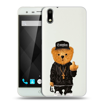 Пластиковый чехол на Ulefone Paris с принтом Мишка Пластиковый чехол на Ulefone Paris с принтом Мишка
