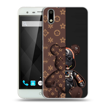 Пластиковый чехол на Ulefone Paris с принтом Луи робот Пластиковый чехол на Ulefone Paris с принтом Луи робот