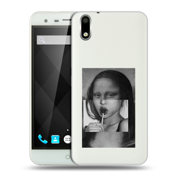 Пластиковый чехол на Ulefone Paris с принтом Мона Лиза Пластиковый чехол на Ulefone Paris с принтом Мона Лиза
