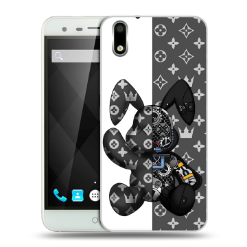 Пластиковый чехол на Ulefone Paris с принтом Луи робот Пластиковый чехол на Ulefone Paris с принтом Луи робот