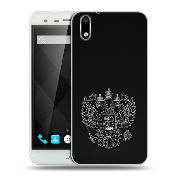 Пластиковый чехол на Ulefone Paris с принтом Герб России Пластиковый чехол на Ulefone Paris с принтом Герб России