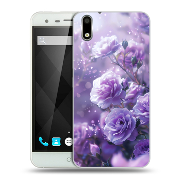 Пластиковый чехол на Ulefone Paris с принтом Розы цветы Пластиковый чехол на Ulefone Paris с принтом Розы цветы