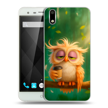 Пластиковый чехол на Ulefone Paris с принтом сова Пластиковый чехол на Ulefone Paris с принтом сова