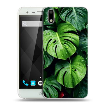 Пластиковый чехол на Ulefone Paris с принтом Листья Пластиковый чехол на Ulefone Paris с принтом Листья