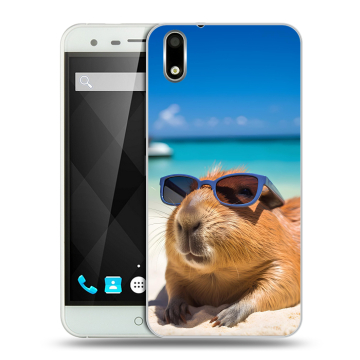 Пластиковый чехол на Ulefone Paris с принтом Капибара Пластиковый чехол на Ulefone Paris с принтом Капибара
