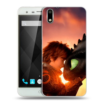 Пластиковый чехол на Ulefone Paris с принтом Как приручить дракона Пластиковый чехол на Ulefone Paris с принтом Как приручить дракона
