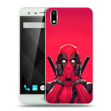 Пластиковый чехол на Ulefone Paris с принтом Дедпул Deadpool Пластиковый чехол на Ulefone Paris с принтом Дедпул Deadpool