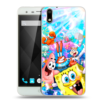 Пластиковый чехол на Ulefone Paris с принтом спанчбоб спанч боб Пластиковый чехол на Ulefone Paris с принтом спанчбоб спанч боб