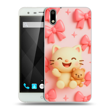 Пластиковый чехол на Ulefone Paris с принтом для девочек Пластиковый чехол на Ulefone Paris с принтом для девочек