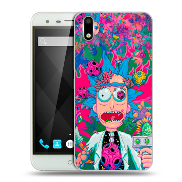 Пластиковый чехол на Ulefone Paris с принтом Рик и Морти Rick Morty Пластиковый чехол на Ulefone Paris с принтом Рик и Морти Rick Morty