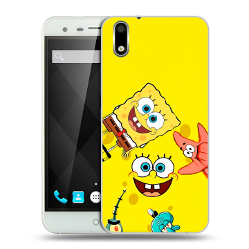 Пластиковый чехол на Ulefone Paris с принтом Спанч боб Спанчбоб Пластиковый чехол на Ulefone Paris с принтом Спанч боб Спанчбоб