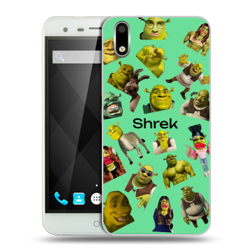 Пластиковый чехол на Ulefone Paris с принтом Шрек Shrek Пластиковый чехол на Ulefone Paris с принтом Шрек Shrek
