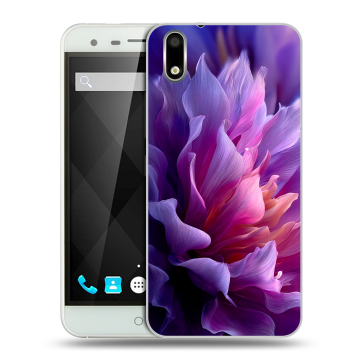Пластиковый чехол на Ulefone Paris с принтом женский цветы Пластиковый чехол на Ulefone Paris с принтом женский цветы