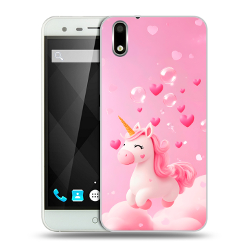 Пластиковый чехол на Ulefone Paris с принтом Единорог Пластиковый чехол на Ulefone Paris с принтом Единорог