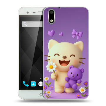 Пластиковый чехол на Ulefone Paris с принтом для девочек Пластиковый чехол на Ulefone Paris с принтом для девочек
