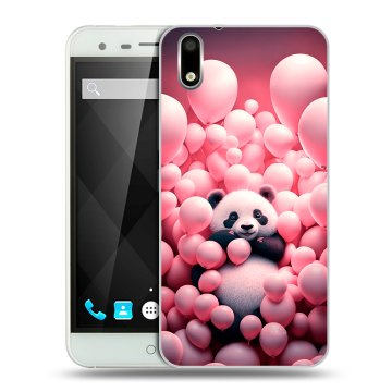Пластиковый чехол на Ulefone Paris с принтом Панда Пластиковый чехол на Ulefone Paris с принтом Панда