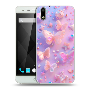Пластиковый чехол на Ulefone Paris с принтом Бабочки Пластиковый чехол на Ulefone Paris с принтом Бабочки